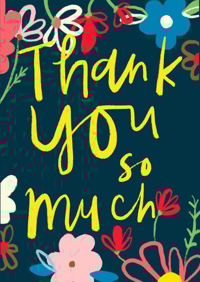 Thank You So Much created by Emma Valenghi