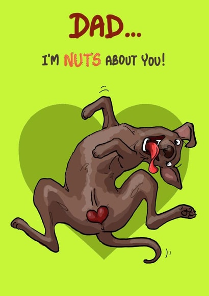 Nuts About Dad created by Bryony Jackson Walters