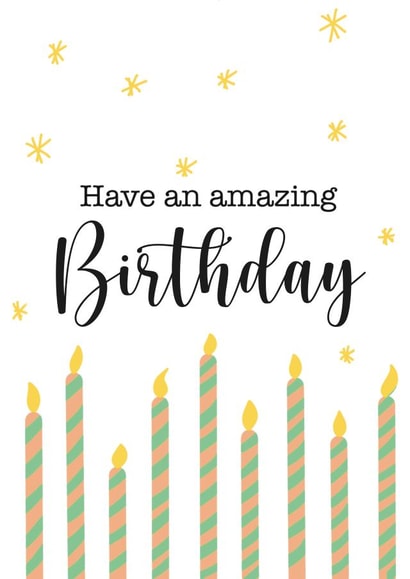 Cute birthday wishes card for a special someone! created by Posted With Pyaar