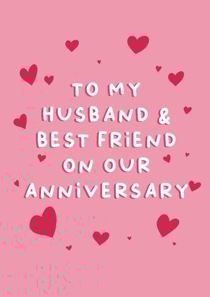 To My Husband & Best Friend On Our Anniversary created by Cake For Breakfast