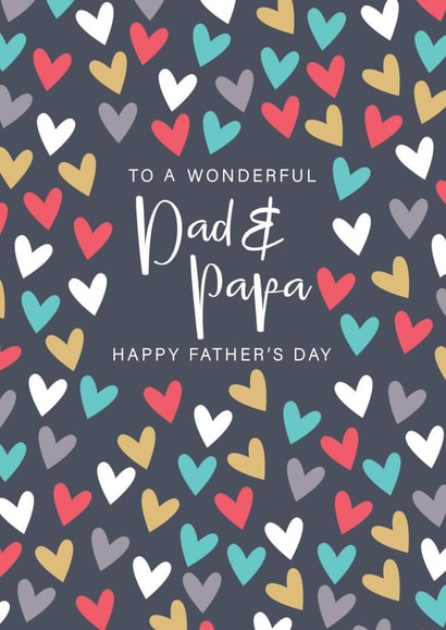 To a wonderful Dad & Papa created by The Boy and the Bear