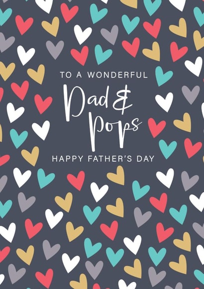 To a wonderful Dad & pops created by The Boy and the Bear