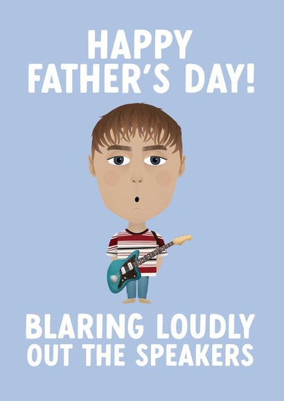 Sam Fender Father's Day Card created by Courtney