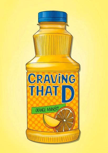 Cheeky Anniversary Card - Sunny D created by Poppy & Mabel