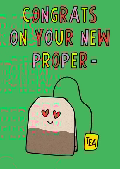 New Home - Property Card - Congratulations created by Lisa Wardle