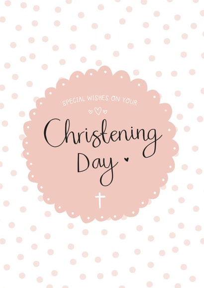 Cute Christening Card - Special Wishes created by Two For Joy Illustration