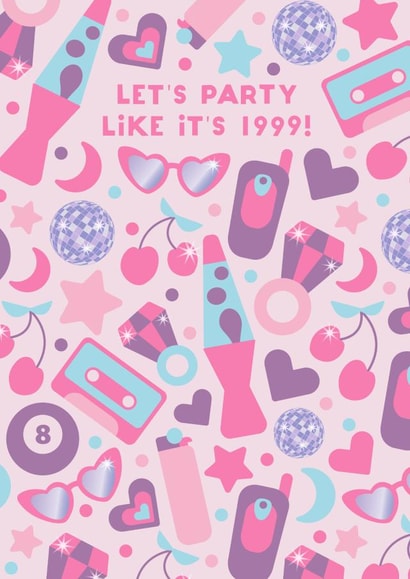 Y2K Blast: Retrolicious Birthday Fun! created by Cherbear Creative Studio