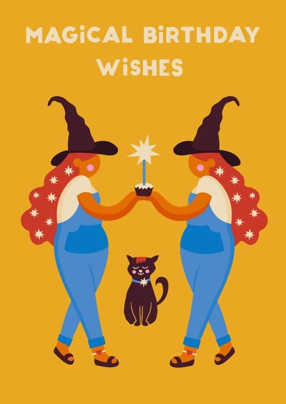 Witchy Birthday Wishes - A Magical Celebration for a Spellbinding Friend created by Cheryl Alice