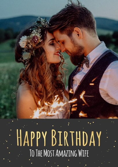 Photo2023 most Birthday Personalised Photo Card 13820 created by Simon