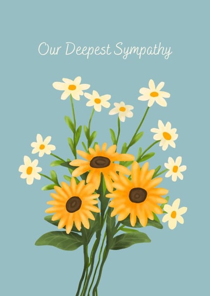 Traditional Sympathy Card created by With Love Laxmi