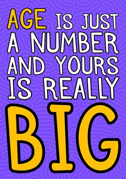 Funny birthday card for a loved one created by Designs by Ru