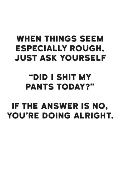 When Things Seem Rough - Thinking of You Card created by Holy Flaps