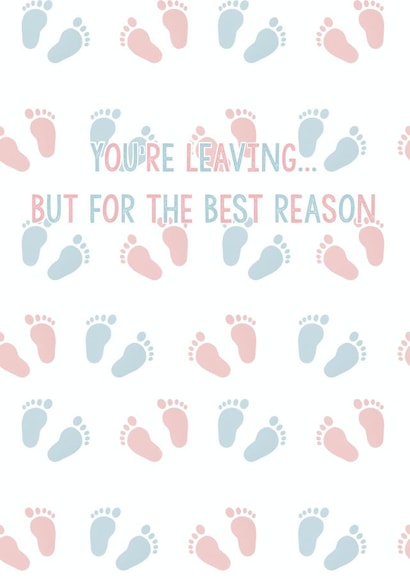 Maternity Leave - Colleague Leaving created by By Rebecca Flynn