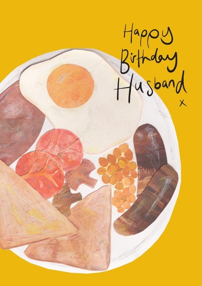 Birthday Card - Husband - Breakfast Fry Up created by Under the Willow Tree