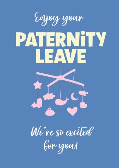 A Cute Card for His Paternity Leave created by @MarcoLooks