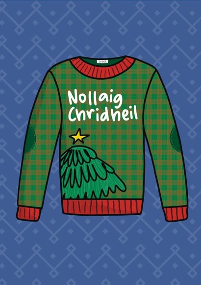 Scottish Gaelic Christmas Card created by John Rankin Draws