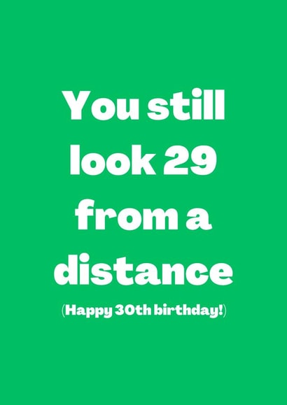 Funny 30th Birthday Card - Cheeky card for him or for her created by Cheeky Card Co