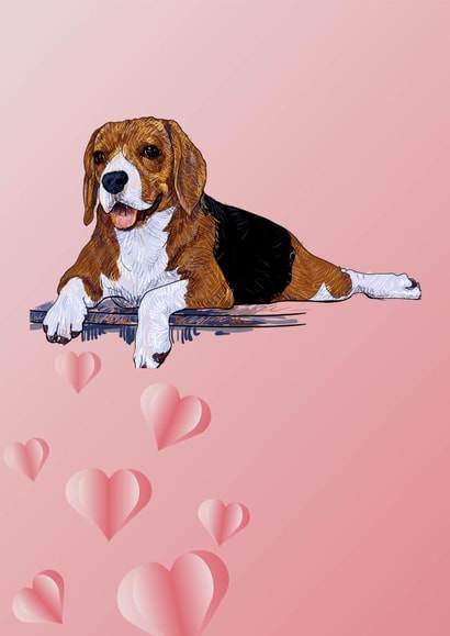 Beautiful Thinking Of You Card - Our Thoughts Are With You created by Dreamy Designs