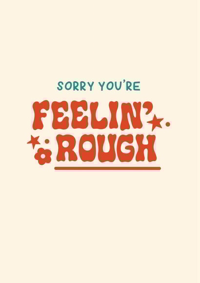 Thinking Of You - Get Well Soon - Feeling Rough created by This Thing They Call Recovery