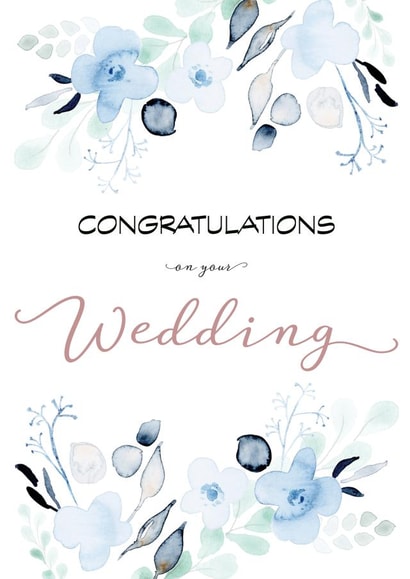 Fun fresh Wedding card for any happy couple tying the knot this season created by DECKLED EDGE LTD