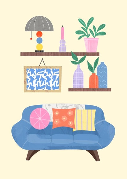 Fun and Playful New Home Card created by Melissa Donne