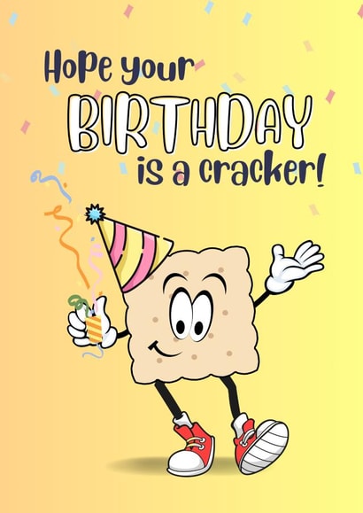 Fun Birthday Card Any Recipient Will Be Grateful To Receive created by Mugged Write Off