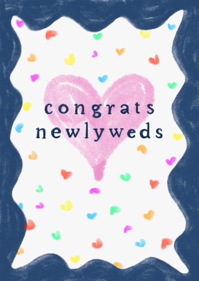 Congratulations NewlyWeds Wedding Card created by Yaz Raja Designs