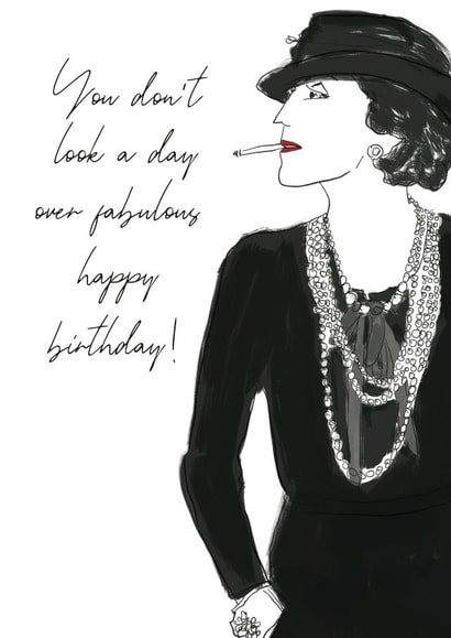 You don't look a day over fabulous.
Happy Birthday! created by Angelina Fox