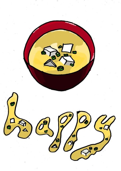 Miso Happy created by Rory Kennedy