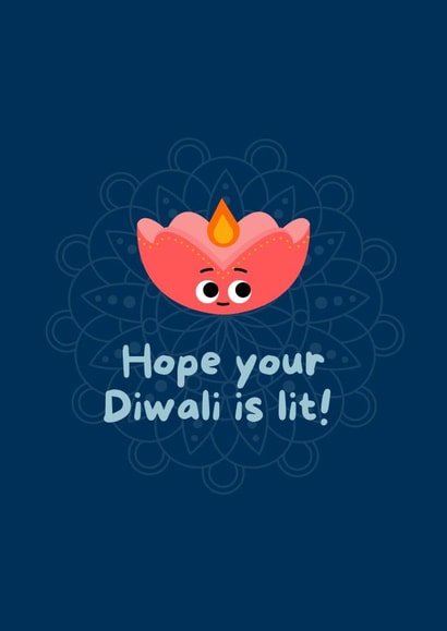 Cute Faith Card - Have a Lit Diwali created by Prints Charming