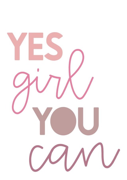 Motivational Card for Daughter, Friend, Niece created by The Hidden Shed