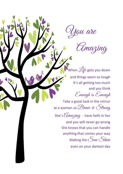 Friend Support You are Amazing created by Unique Word Designs