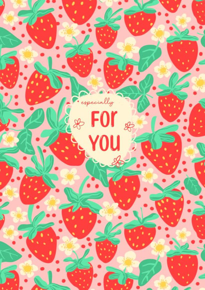 Strawberries created by Gigi Rosado