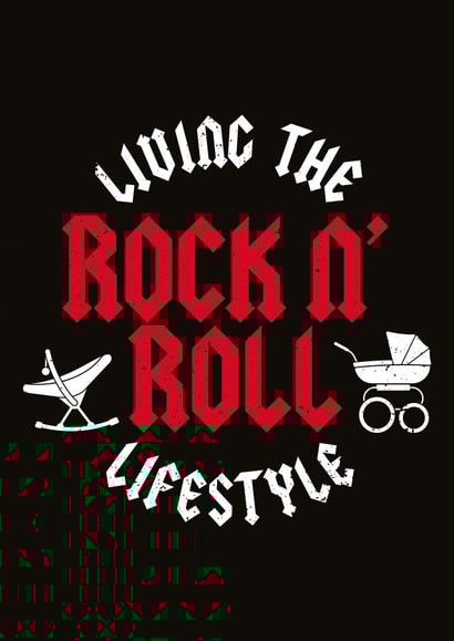 New Parents - Rock n Roll Parents created by Gareth wood