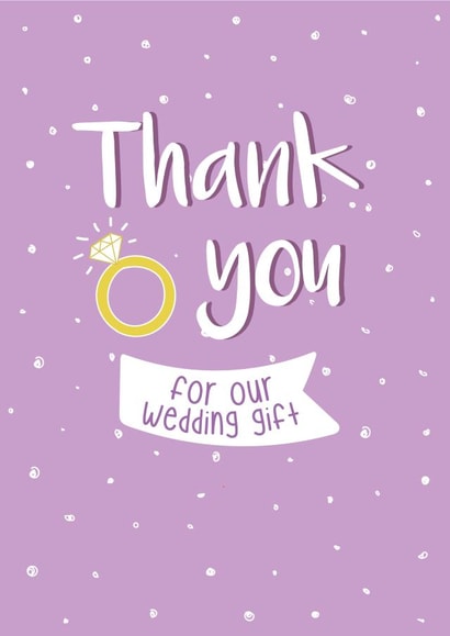 Thank You For Our Wedding Gift created by @Laura Lonsdale Designs