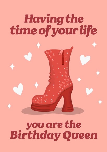 Cute Birthday Card - Abba - Dancing Queen created by Running with Scissors