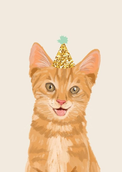 cute cat card created by Richarts Designs