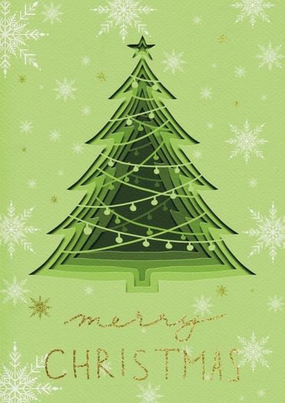 Christmas card created by Iuly Burdin