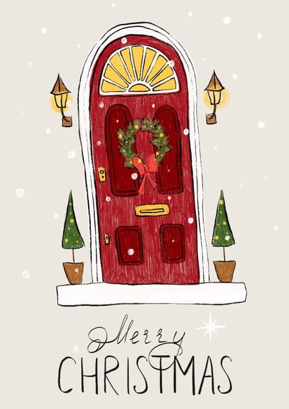 Christmas Door created by Iuly Burdin