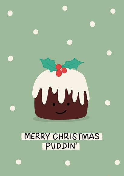 Cute Christmas Pudding Card created by The_positiveway8