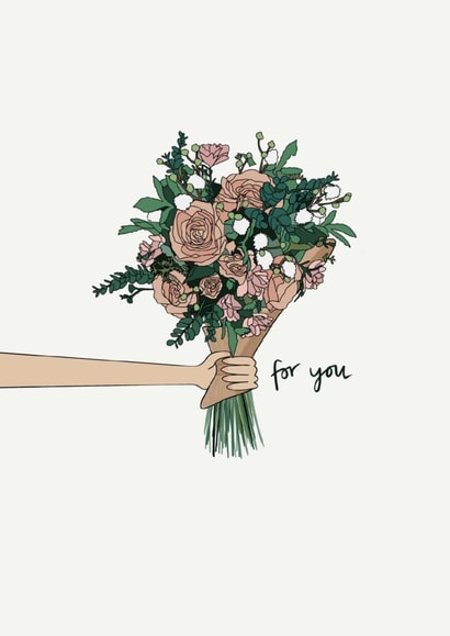 For You - Bunch of Flowers - Thinking of You created by triball designs