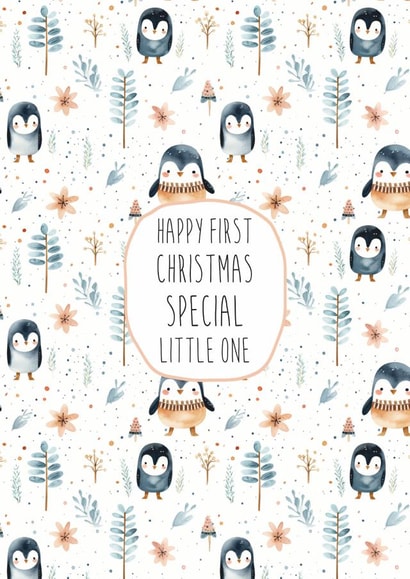 Cute Christmas Card - Special little one created by Dirty Girtie