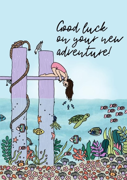 thinking of you, new job, keep going, travel adventure, exploring, volunteering created by By Emma Dearling