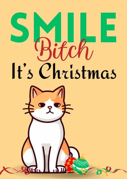 Rude Christmas Card For That One Person created by Riad Mannan