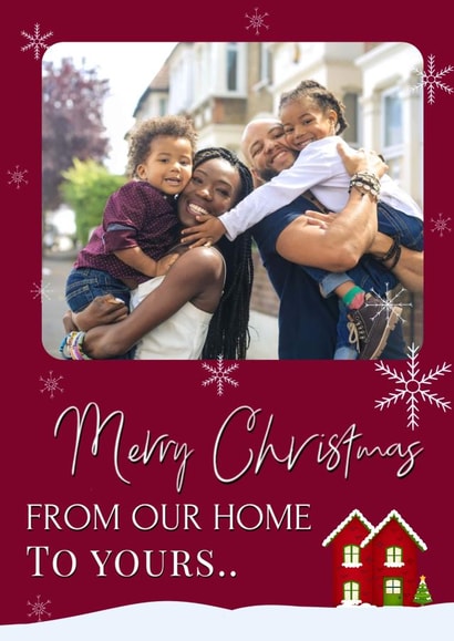Classic Christmas Photo Card - From our Home to Yours created by Kerrylovescards