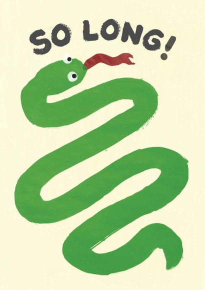 Punny leaving card - for work colleagues leaving for a new job - Bon Voyage created by sixsixninenine