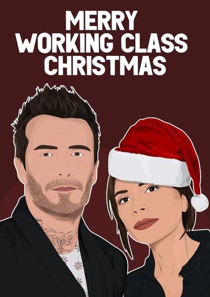 Beckhams Working Class Christmas created by Pink + Pip