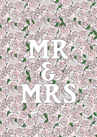 Mr and Mrs Wedding created by Pearl Ivy