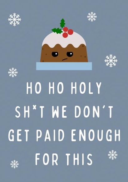 Christmas card to coworker
