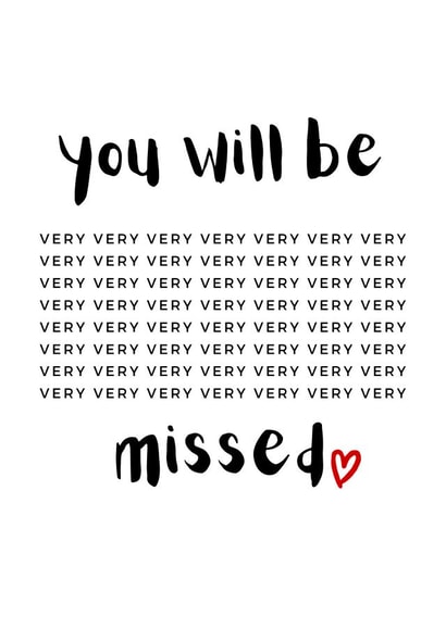 Cute leaving card - Work Collegue created by Amy (Hedgecards)